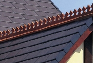 Reconstituted Slates & ridge detailing