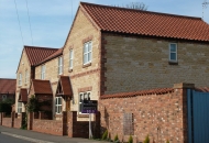 New walling stone & New bricks to look reclaimed - Development in Ancaster 1